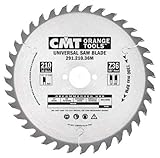 CMT 291.210.36M General Purpose Saw Blade and 8-1/4-Inch by 36 Teeth 15-Degree ATB with 30mm Bore [並