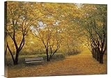 グローバルギャラリー秋ゴールド壁アート 24W x 18H in. ブラウン GCS-129748-1824-142