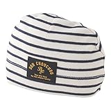 ( チャックル ) chuckle * ボンシュシュ * タグ付き ボーダー 帽子 ネイビー 50-60cm P9213-60-32