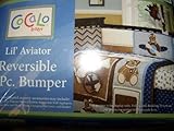 CoCaLo Baby Lil' Aviator Reversible 4-Pc. Crib Bumper Set by Cocalo