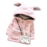 女の子の赤ちゃんのコットンコート冬暖かいジャケット・アウターウェア