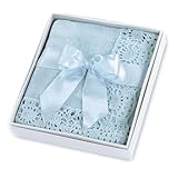 Bearington - Bradford Estate Collection - Vintage Crib Blanket - (Blue) by Bearington