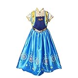 Pettigirl女の子ドレス アナと雪の女王 エルサドレス プリンセスドレス コスチューム 7歳 [並行輸入品]