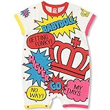 BABYDOLL（ベビードール） POP総柄半袖ロンパース 子供服 ベビー 70cm レッド