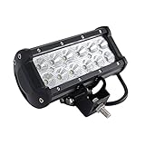 BRIGHTUM CREE製 LED ワークライト 【一年保証】 除雪機 作業 灯 led 12~24V対応 36W 広角タイプ 6500K 2個セット