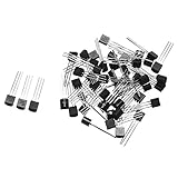 ランフィー 50Pcs TO-92 30V 0.6A 2N2222A 3極トランジスタNPN 2N2222スイッチトランジスタ
