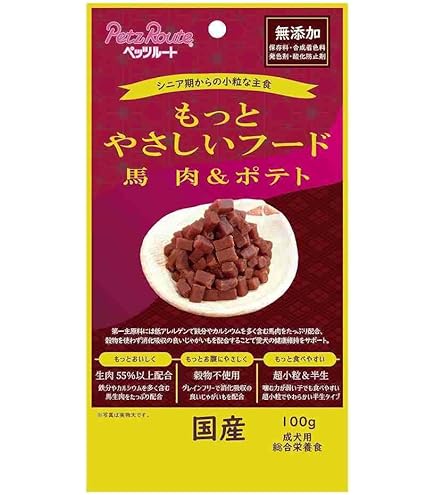 ペッツルート　優しいフード100g✖️6袋入り4袋 Amazon | ペッツルート やさしいフード 400g(100g×4個入