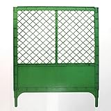 【6台入】 AK フェンス 緑 ジョイント付 柵 仮設 簡易 現場 工事 建築 土木 安全 安Z 代不