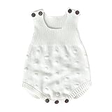 Cutelove　カーバーオール　ロンパース　袖なし　ニット　編み物　男の子　女の子　ベビー　赤ちゃん　幼児　ベビー服　秋冬　可愛い　ファッション　素敵　カジュアル　普段着　チュチュベビー　3色