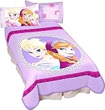 Disney Frozen Lyla's Microraschel Blanket, 62 by 90' [並行輸入品]