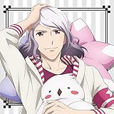 スタミュ 鳳樹 まふもふくっしょんカバー W450×H450mm