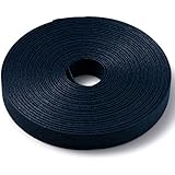 手芸用エコ クラフトテープ クラフトバンド 江戸藍 50m巻 幅15mm 12芯 52-036 黒に近い濃紺