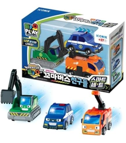 Amazon.co.jp: Tayo The Little Bus Friends Set 7 ちびっこバス タヨ