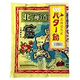 北海道名産 バター飴 北海道地図 布 バターあめ 110g ×3袋セット 北海道産バター使用 昭和製菓