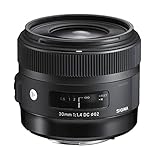 シグマ30 mm f / 1.4 DC HSMレンズfor CanonデジタルSLRカメラ(認定Refurbished )