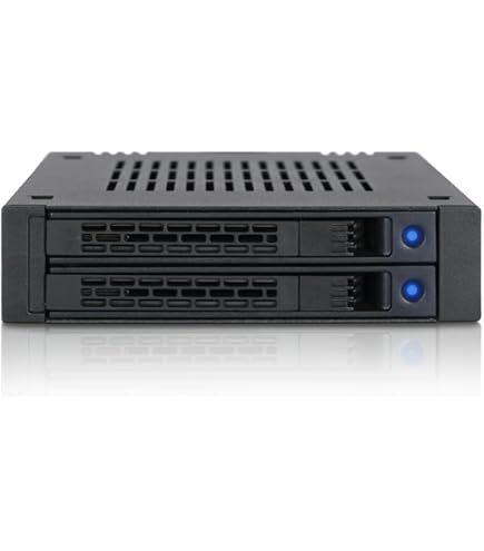 Amazon.co.jp: Icy Dock ToughArmor デュアルベイ 2.5”SATA SSD / HDD