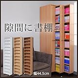 1cmピッチ隙間ラック44.5幅 (どんな隙間も収納場所に変身！1cmピッチ隙間ラック44.5幅)