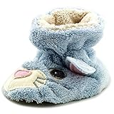 Acorn Easy Critter Ladybug ベビー 米国 0-6 Months ブルー スリッパ [並行輸入品]