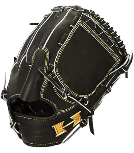 Amazon | 野球 ハイゴールド 軟式グローブ グラブ 己極 SRダーク