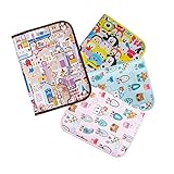 盤石の上 母子手帳ケース ジャバラ式マルチケース (Yellow Animal)