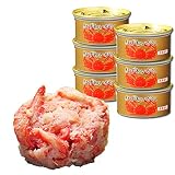 マルヤ水産 紅ずわいがに 赤身脚肉 缶詰 (75g) (6缶入)