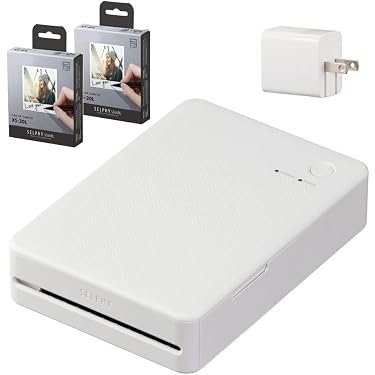 Amazon.co.jp: キヤノン スマホプリンター セルフィー QX20 ホワイト