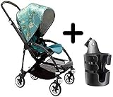 Bugaboo Bee3 Stroller - Van Gogh & Petrol Blue (Special Edition) + Bugaboo Cup Holder by Bugaboo