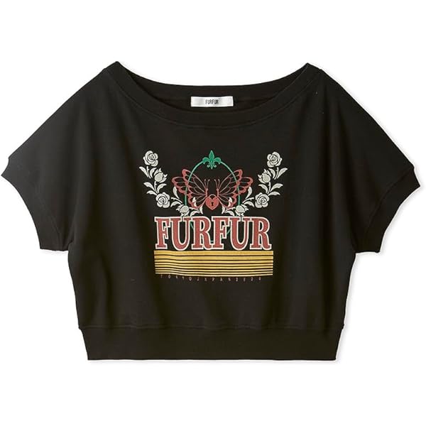 FURFUR ブラック フリル Tシャツ メローフリルトップス(F WHT)｜ FURFUR｜渋谷PARCO | ONLINE