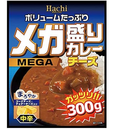 Amazon.co.jp: ハチ食品 メガ盛りカレー DX 怪獣8号 300g（限定