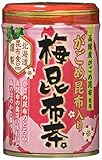 北海道昆布食品がごめ昆布入り梅昆布茶 60g×12個