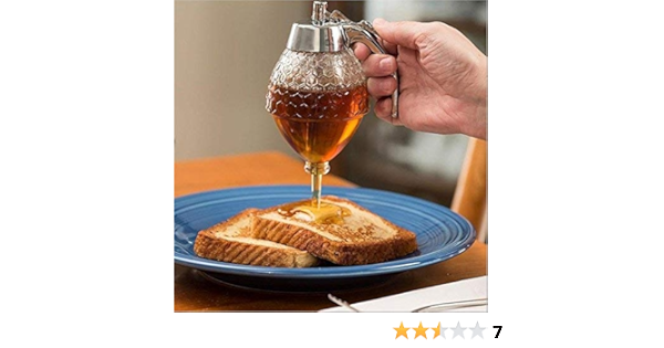 Amazon Classicbuy ハニーディスペンサー ハニーポット 蜂蜜ポット アクリル容器 はちみつ入れ フルーツジュースディスペンサー おしゃれ 保存容器 オンライン通販