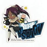 BLEACH-ブリーチ- "B" STATION オリジナルロゴステッカー 四楓院夜一 「ラジオCD BLEACH "B" STATION VOL.3」初回封入特典