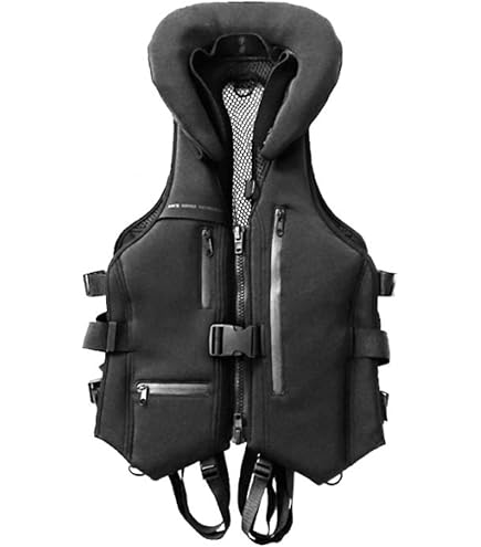 【美品】双進 RBB ロックショアシューティングベストII フルブラック RBB ロックショアシューティングベストll - RIVALLEY FISHING