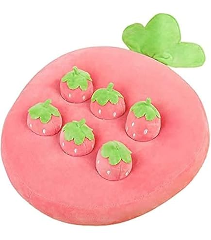 Amazon | イチゴ狩り ペット おもちゃ にんじん キノコ ノーズワーク
