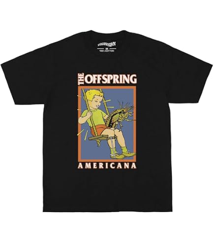 Amazon.co.jp: OFFSPRINGS オフスプリング バンドTシャツ 068 (L