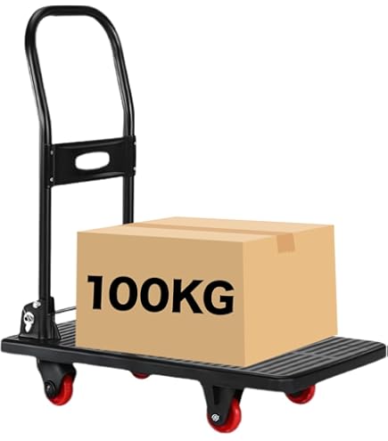 Amazon | ゴールドキャリー GCP-301-P 折り畳み台車 最大積載荷重300kg 