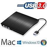 DVD ドライブ外付け USB 3.0 DVD プレイヤー ポータブルドライブ CD/DVD読取・書込 DVD±RW CD-RW USB3.0/2.0 Window/Mac OS両対応 高速 静音 超スリム