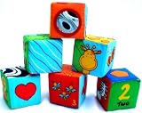 Toddler, toy, Educational 6 in 1 Fabric Jungle Block Stackers, Great for Infants and Toddlers [並行輸入品