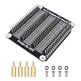 GeeekPi Raspberry Pi GPIO拡張ボード Raspberry Pi 4拡張ボード GPIO 1~4 Raspberry Pi5/ 4B / 3B+ / 3B用 ネジ付き