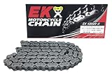 EK(イーケー) QXリングシールチェーン 420SR-X スチール 140L 【セミプレスクリップジョイント】