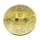 A-CRAFT ゴルフ マーカー ビットコイン 金貨 メダル Bitcoin レプリカ (ゴールド)