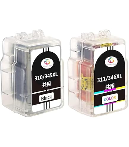 Amazon.co.jp: BC-310/BC-345/BC-365共通(BK ブラック) + BC-311/BC