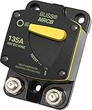 Blue Sea Systems 187-Series Surface Mount 135A Circuit Breaker [並行輸入品]