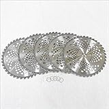 5枚セット 草刈機 交換用刃 草刈機用チップソー 替刃 230mm×36P