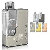 Aspire GOTEK PRO 電子タバコ 使い捨て持ち運びシーシャ POD スターターキット 本体 (チタン)