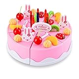 Arshiner Laugh & Learn Say Please Magical Tea Set Magical Rainbow Cake,54 pcs [並行輸入品]