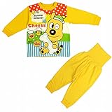 (バンダイ)BANDAI 長袖パジャマ アンパンマン 腹巻付 ベビー 肩ボタン付 イエロー 80