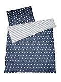 Linden 106230 Duo Duvet Set Stars/Stripes, 100 x 135 + 40 x 60 by Linden