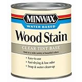 Minwax 61807 Water-Based Wood Stain Clear Tint Base, 1-Quart [並行輸入品]