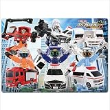テンヨー(Tenyo) 【日本製】 チャイルドパズル トミカヒーローズ ジョブレイバー 街を守るぞ ジョブレイバー 60ピース こども向けパズル MC-60-631 抗菌コート おかたづけ専用カバー付き 4才以上